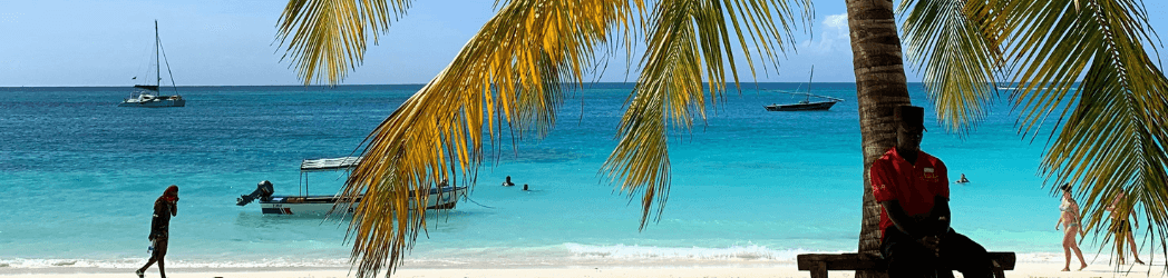 Best Zanzibar beaches in Nungwi-  clear turquoise water