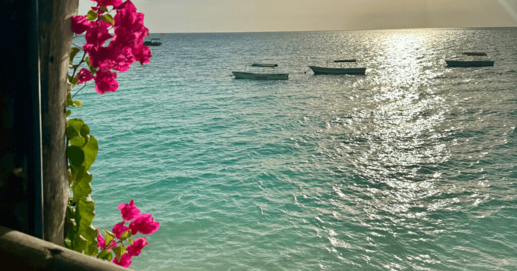 Mamma Mia Restaurant with ocean view – where to eat in Zanzibar