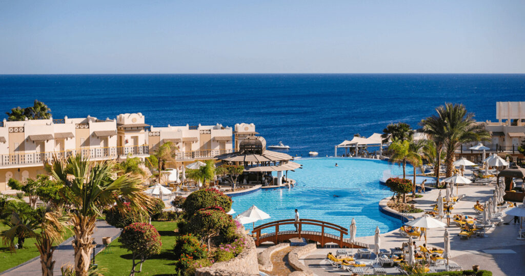 Romantic resort in Sharm El Sheikh – best time to visit Egypt for couples