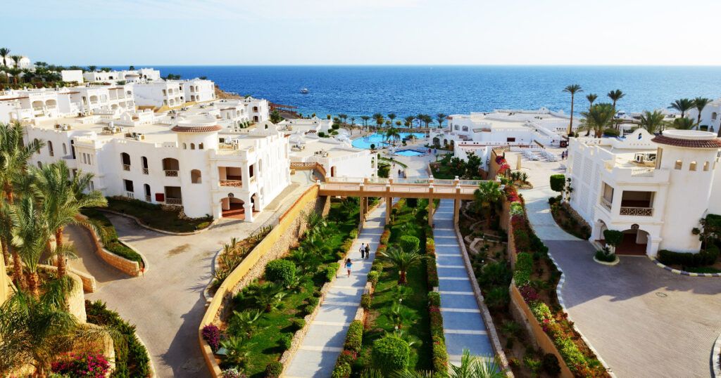 Romantic honeymoon resort villa in Sharm El Sheikh Egypt