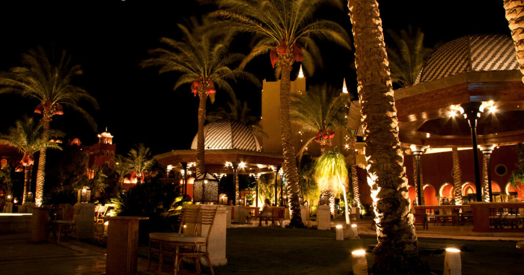 Hurghada nightlife and entertainment scene — vibrant Red Sea evenings and fun Hurghada experiences after sunset.