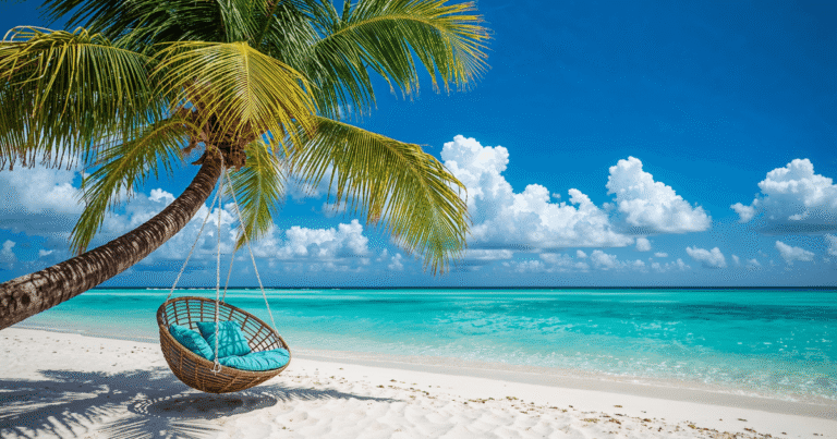Untouched coastline of Bahía de las Águilas, the most beautiful beach in the Dominican Republic.