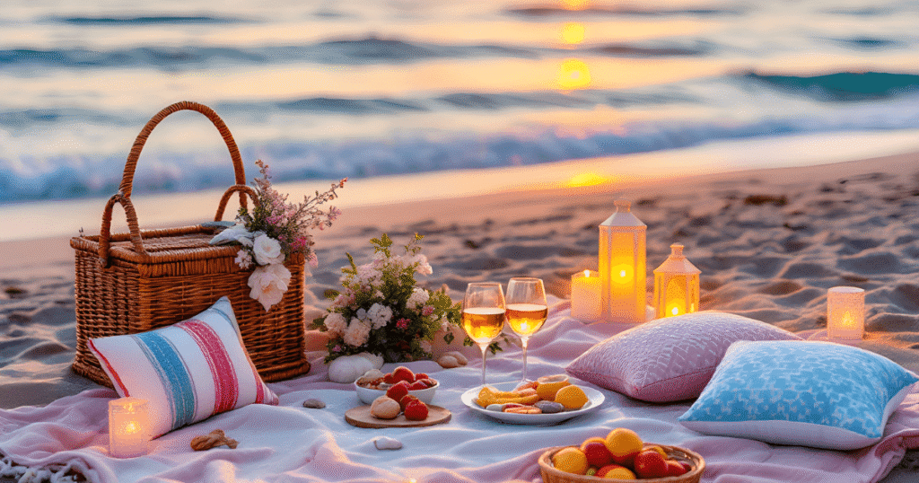Couple holding hands in the Egyptian desert, romantic honeymoon photography