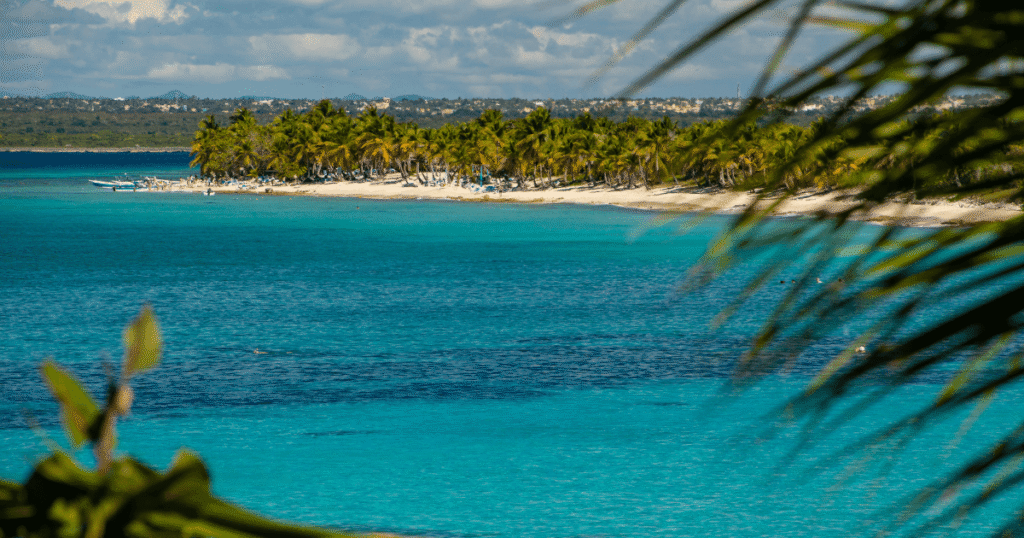 Hidden Dominican gems like Isla Catalina featuring crystal clear water and quiet beaches